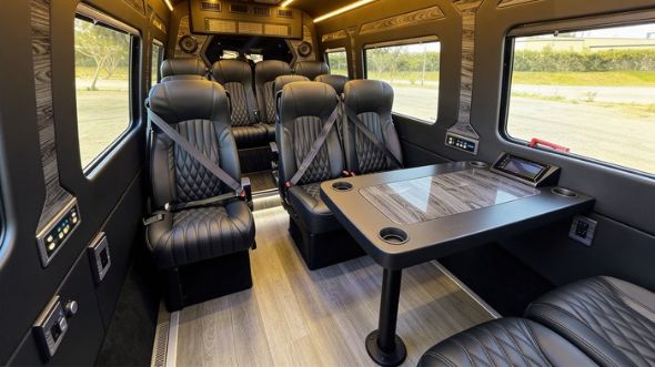 12 passenger sprinter van interior new york city