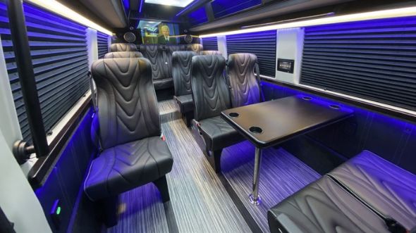 18 passenger sprinter van interior new york city