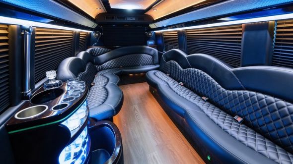 new york city sprinter limousine interior