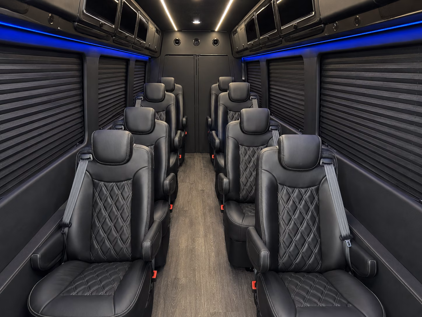 new york city 10 passenger sprinter van interior