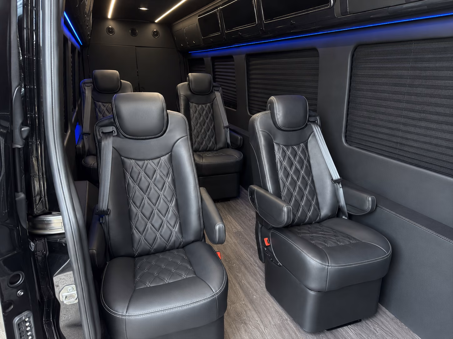 new york city 12 passenger sprinter van interior