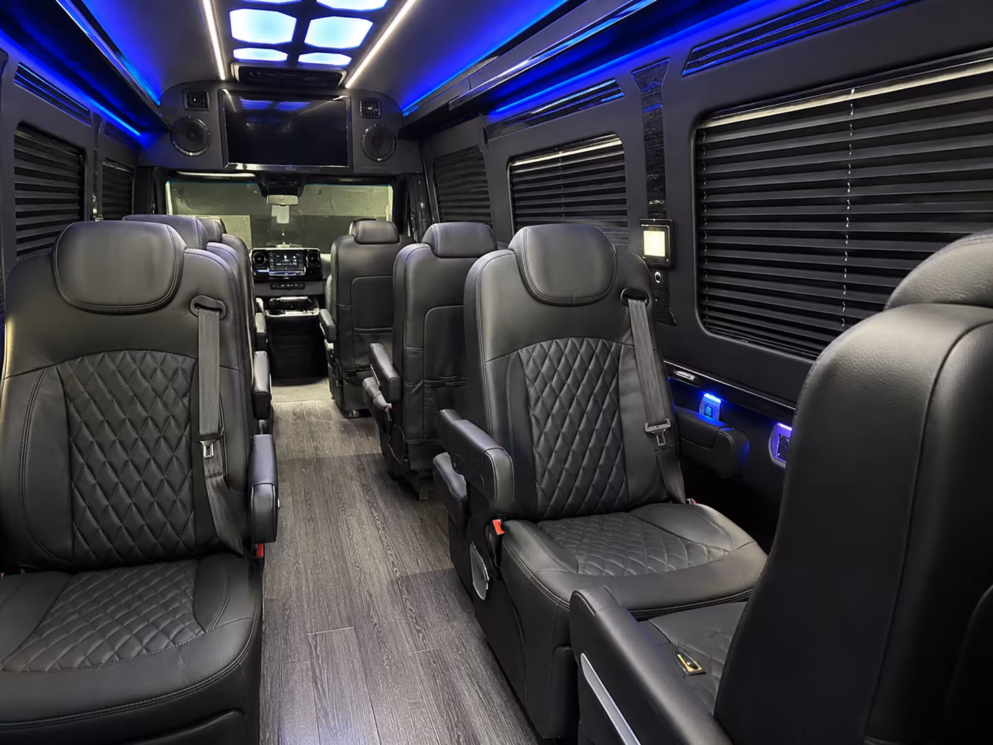 new york city 15 passenger sprinter van inside
