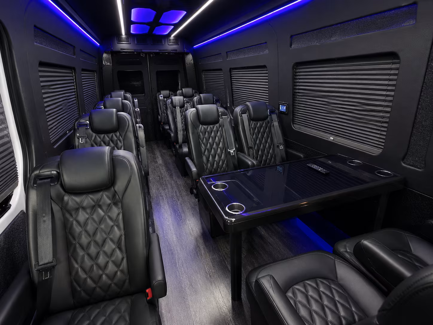 new york city 18 passenger sprinter van interior