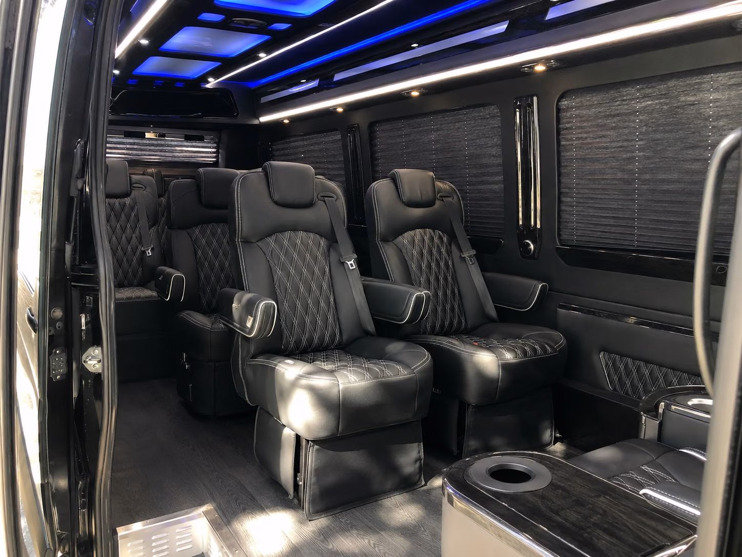new york city 8 passenger sprinter van interior