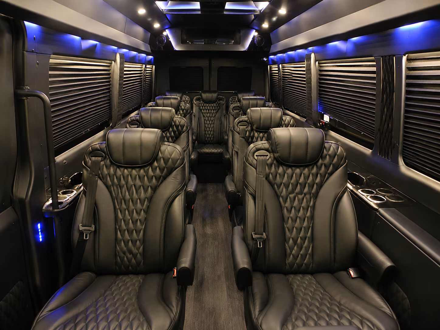 parent coordinated sprinter van bookings with set pickup and return times for nyc prom night